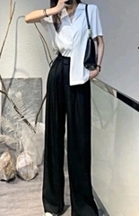 Quần Ống Suông Bigsize , Quần Tây bigsize (Lưng Thun )(60kg-90kg)