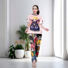 Bộ Quần Dài, Tay Ngắn L - BDN4536