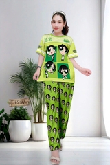 Bộ Quần Dài, Tay Ngắn L - BDN4537