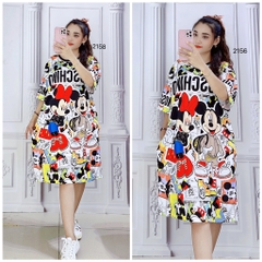 Đầm Suông Nữ Big Size XL - D2158
