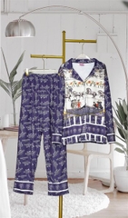 BỘ PIJAMA QUẦN DÀI, TAY DÀI - PIL1812