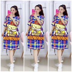 Đầm Suông Nữ Big Size XL - D2213