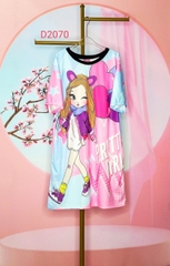 Đầm Suông Nữ Big Size XL - D2070