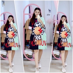 Đầm Suông Nữ Big Size XL - D1711