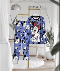 Bộ Quần Dài, Tay Dài Big Size - BDTDXL1245