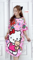 Đầm Suông Nữ Big Size XL - D3108