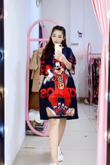 Đầm Suông Nữ Big Size XL - D1033