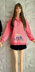 ÁO HOODIE HỒNG