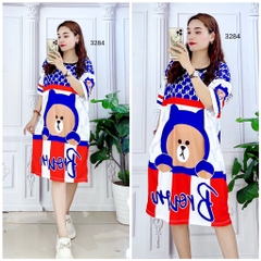 Đầm Suông Nữ Big Size 3XL - D3XL3284