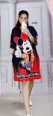 Đầm Suông Nữ Big Size - D999