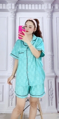 BỘ PIJAMA QUẦN ĐÙI, TAY NGẮN BIG SIZE - PIDUIXL03