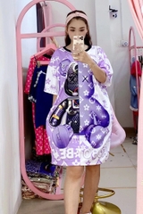 Đầm Suông Nữ Big Size XL - D2052