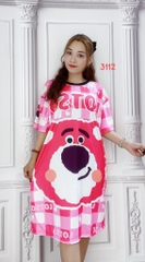 Đầm Suông Nữ Big Size XL - D3112