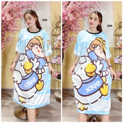 Đầm Suông Nữ Big Size 2XL - 65D3205