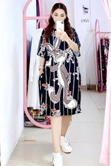 Đầm Suông Nữ Big Size XL - D2166