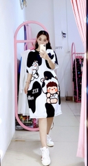 Đầm Suông Nữ Big Size 2XL - 65D2077