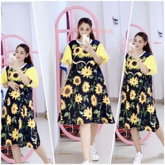 ĐẦM TAY BỒNG TAY LỤA -DTBXL2132