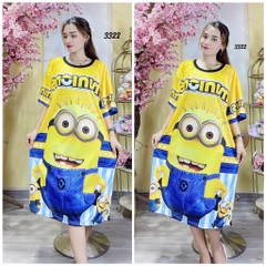 Đầm Suông Nữ Big Size 2XL - 65D3322