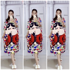 Đầm Suông Nữ Big Size 2XL - 65D221