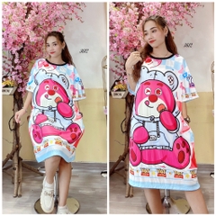 Đầm Suông Nữ Big Size XL - D3612