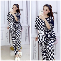 Bộ Quần Dài, Tay Ngắn XL - BDL1708