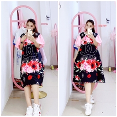 ĐẦM TAY BỒNG TAY LỤA -DTBXL744