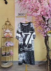 Đầm Suông Nữ Big Size 3XL - D3XL3650