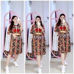 Đầm Suông Nữ Big Size XL - D432