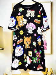 Đầm Suông Nữ Big Size XL - D722