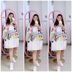 Đầm Suông Nữ Big Size XL - D2093