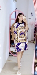 Đầm Suông Nữ Big Size XL - D1603