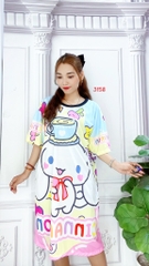 Đầm Suông Nữ Big Size XL - D3158