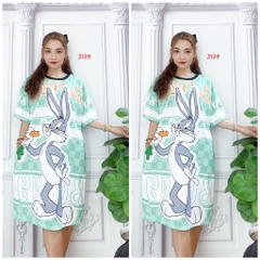 Đầm Suông Nữ Big Size XL - D3179