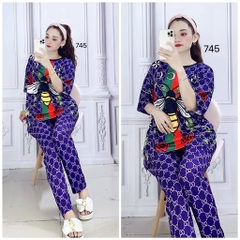 Bộ Quần Dài, Tay Ngắn XL - BDL745