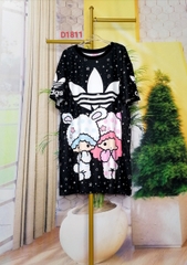 Đầm Suông Nữ Big Size XL - D1811X