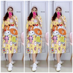 Đầm Suông Nữ Big Size 2XL - 65D2195