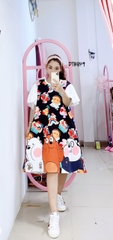 ĐẦM TAY BỒNG TAY LỤA-DTBXL849