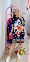 Đầm Suông Nữ Big Size - D2053