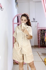 BỘ PIJAMA QUẦN ĐÙI, TAY NGẮN BIG SIZE - PIDUIXL06