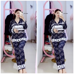 BỘ PIJAMA QUẦN DÀI, TAY DÀI BIG SIZE - PIXL1824
