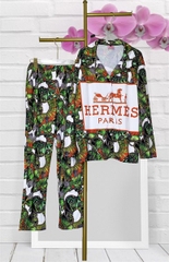 BỘ PIJAMA QUẦN DÀI, TAY DÀI BIG SIZE - PIXL 1701