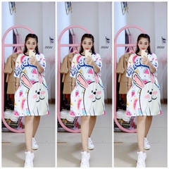 Đầm Suông Nữ Big Size XL - D1544