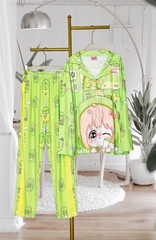 BỘ PIJAMA QUẦN DÀI, TAY DÀI BIG SIZE - PIXL1822