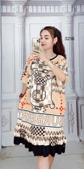 Đầm Bèo Nữ Big Size - DB3216