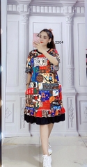 Đầm Bèo Nữ Big Size - DB2204