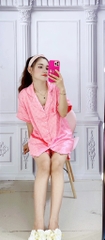 BỘ PIJAMA QUẦN ĐÙI, TAY NGẮN BIG SIZE - PIDUIXL010
