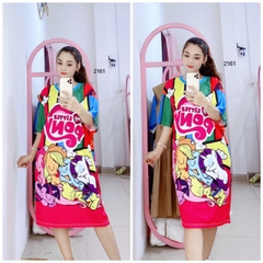 Đầm Suông Nữ Big Size XL - D2161
