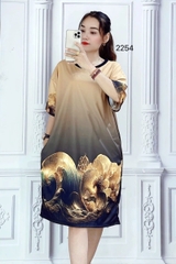 Đầm Suông Nữ Big Size XL - D2254