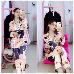 BỘ PIJAMA QUẦN DÀI, TAY DÀI - PIL1825