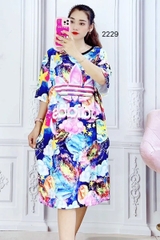 Đầm Suông Nữ Big Size XL - D2229